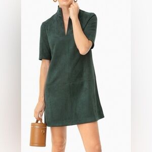 Tuckernuck Ganache Vegan Suede Clifton Green Mini Dress size XLarge